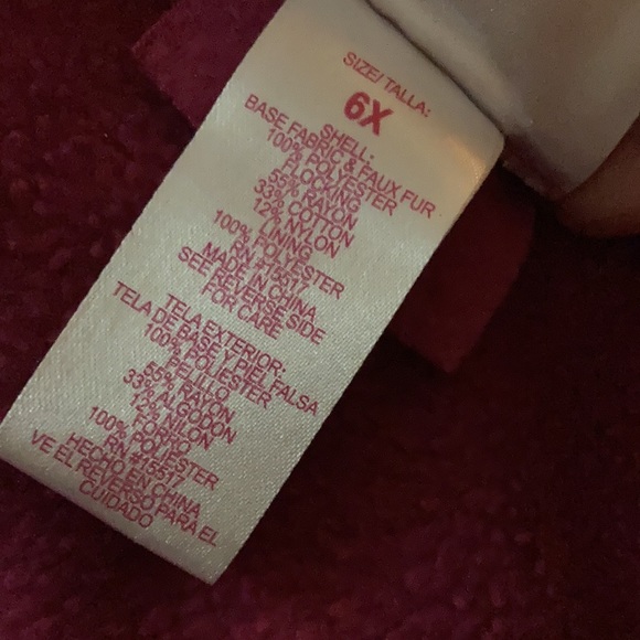 Extremely me jacket girls 6x - Picture 4 of 5